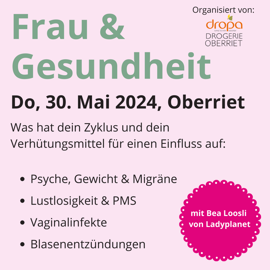 Frau & Gesundheit 30.05.2024 Oberriet