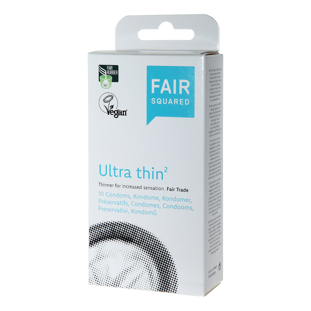 FAIR SQUARED Kondom Ultrathin 10er Packung
