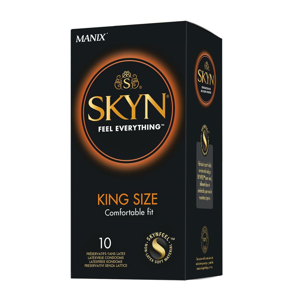 SKYN Kondom ohne Latex 10er Packung KING SIZE