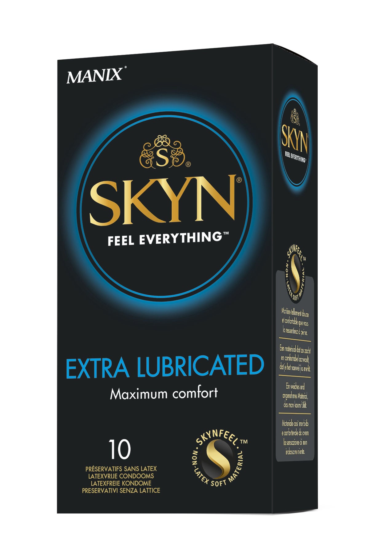 SKYN Kondom ohne Latex 10er Packung EXTRA FEUCHT